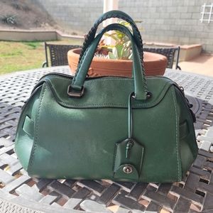 Coach Emerald Green Satchel